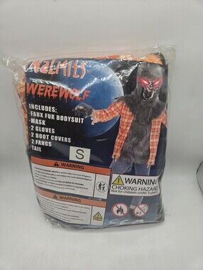 Werewolf Halloween Youth Costume. New